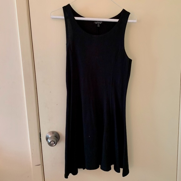 Topshop Mini Black Dress - Picture 2 of 4